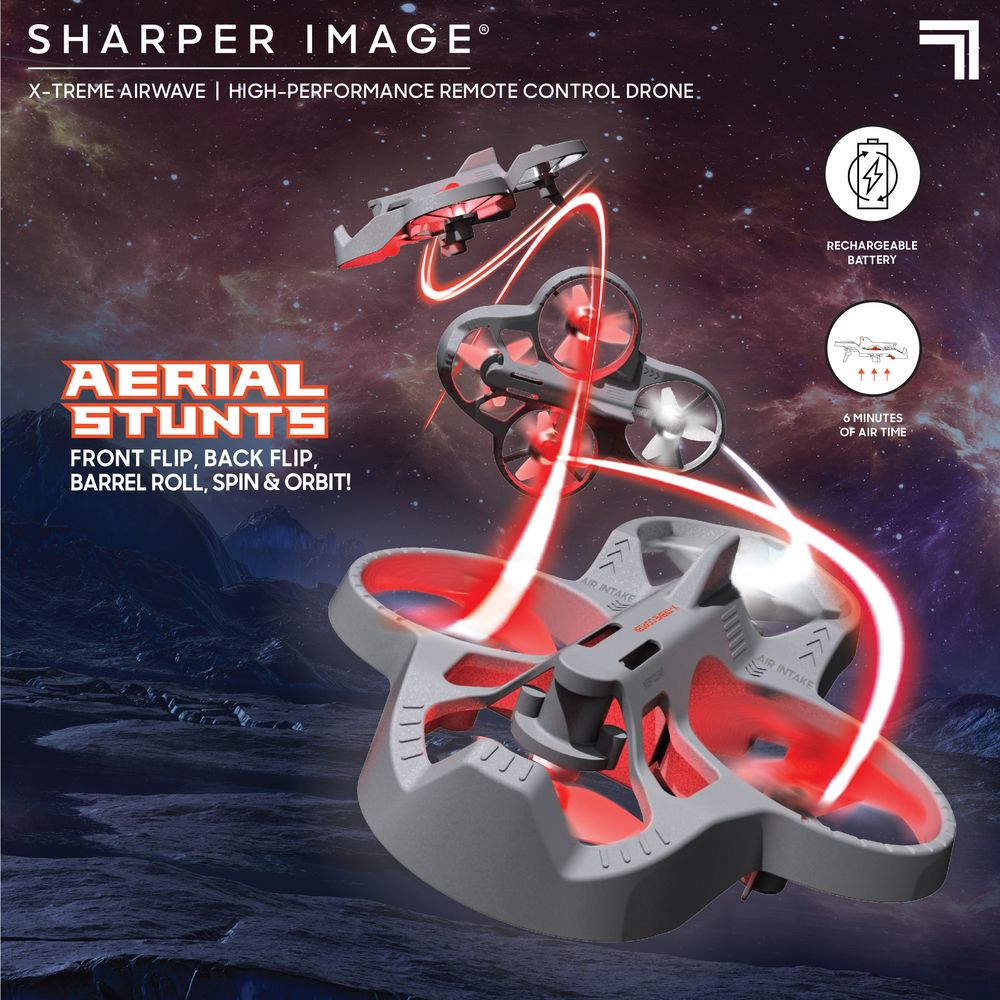  Sharper Image -  X-Treme Airwave Drone -  Vehicles