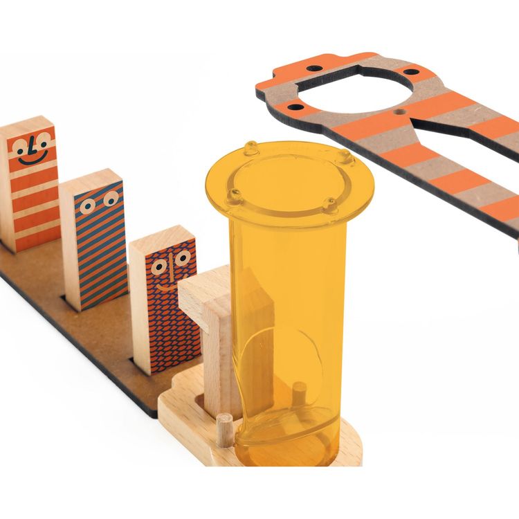  Djeco -  Zig & Go Junior Magic 42 Piece Chain Reaction Construction Set -  STEM