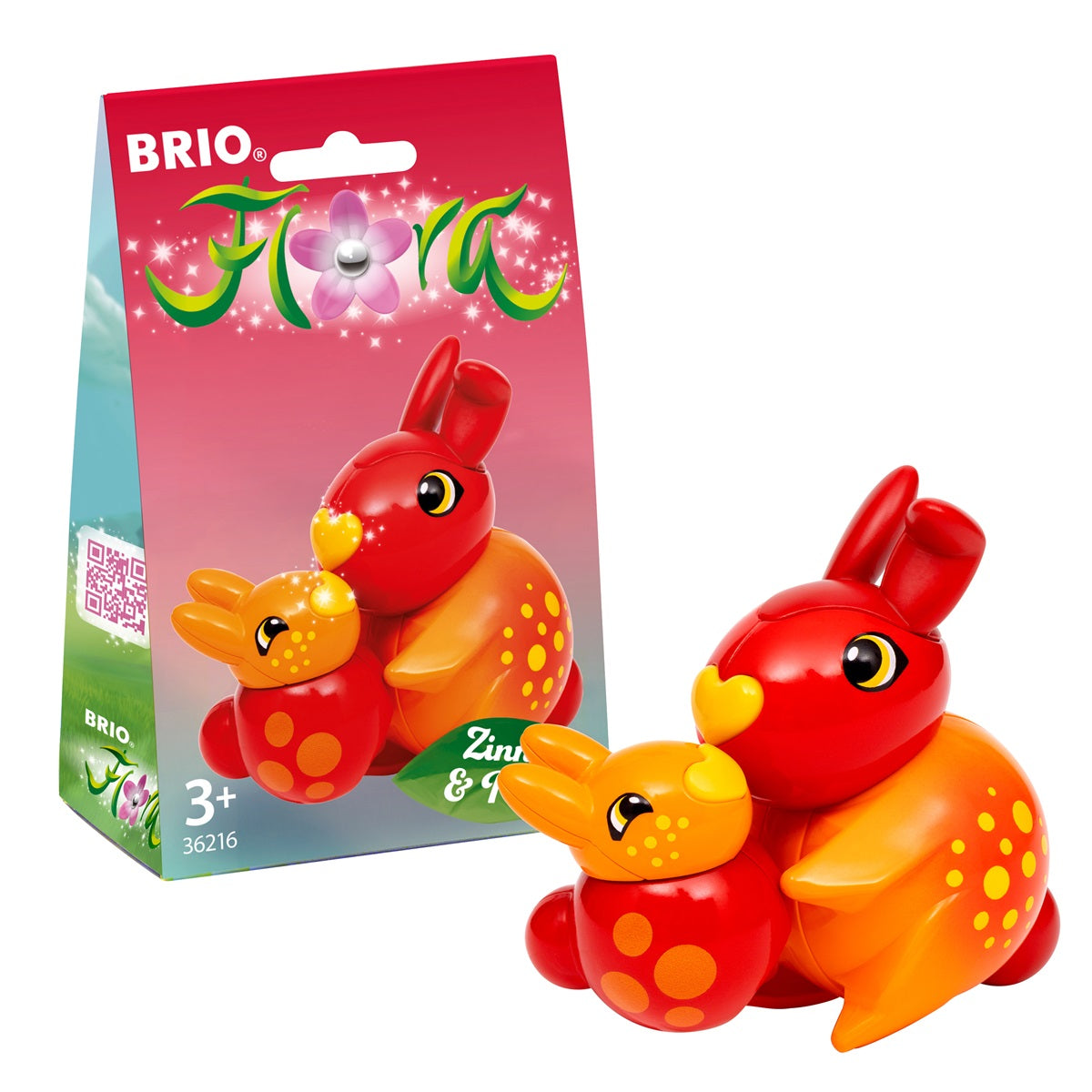 Brio -  Zinnia & Peach Flora Figures -  Preschool