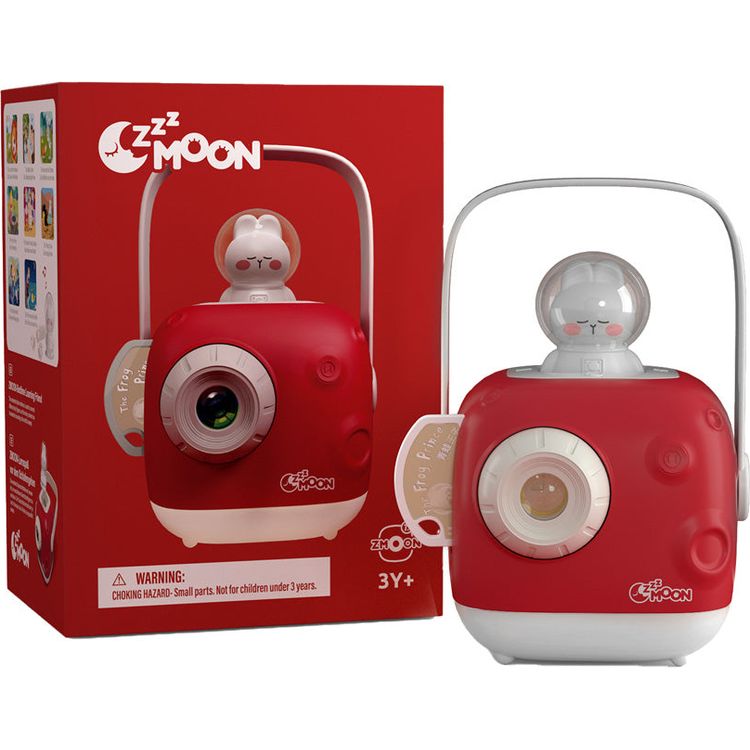 Hape -  ZzzMoon Kids Storyboard Projector - Red -  STEM