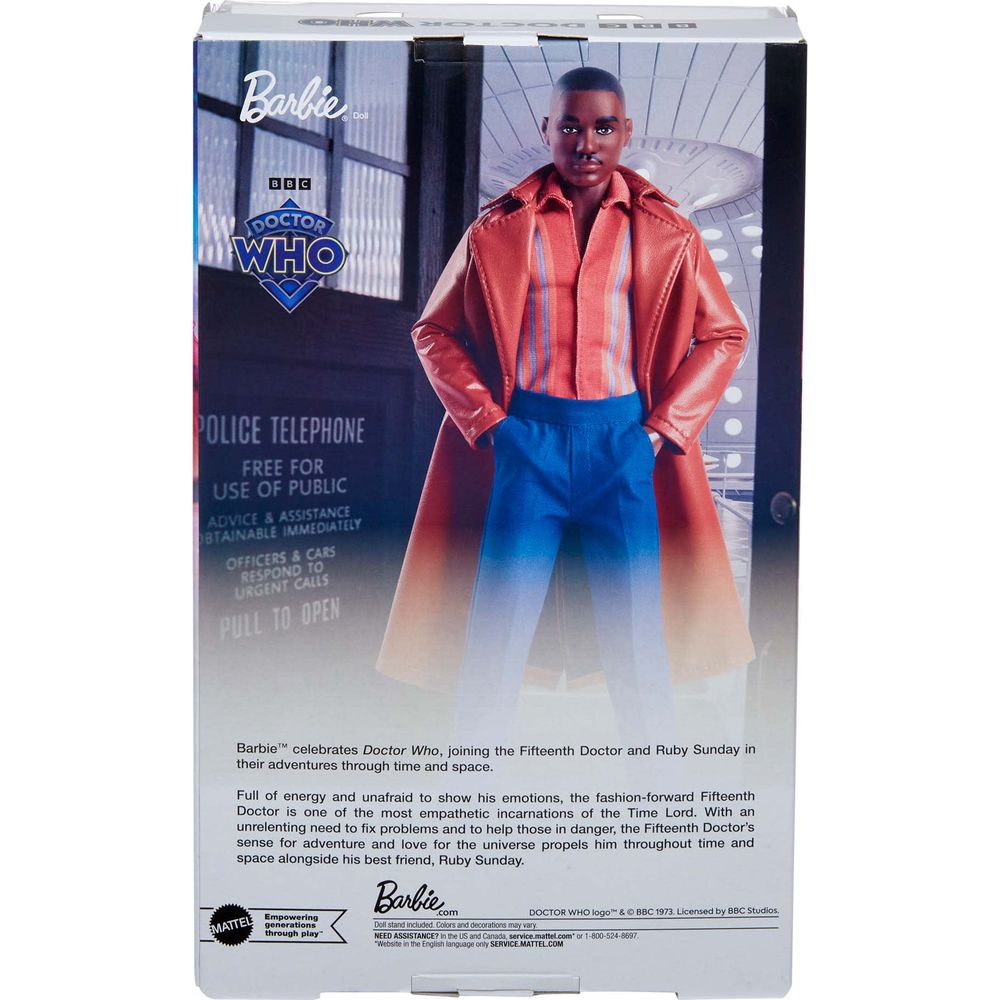 Dr. Who Barbie The Fifteenth Doctor Barbie Doll