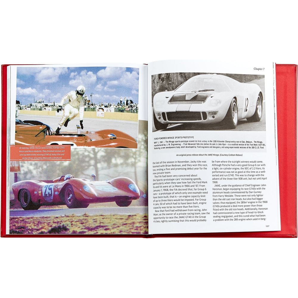 Ford VS. Ferrari Book Leather Edition