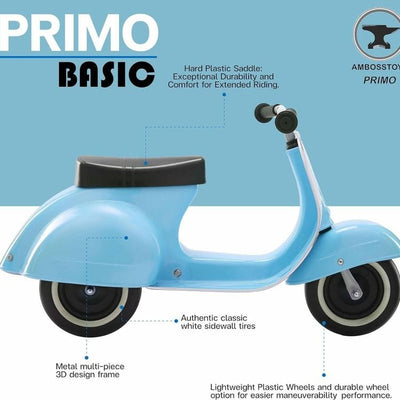 Ambosstoys Preschool Primo Basic Blue Ride-On