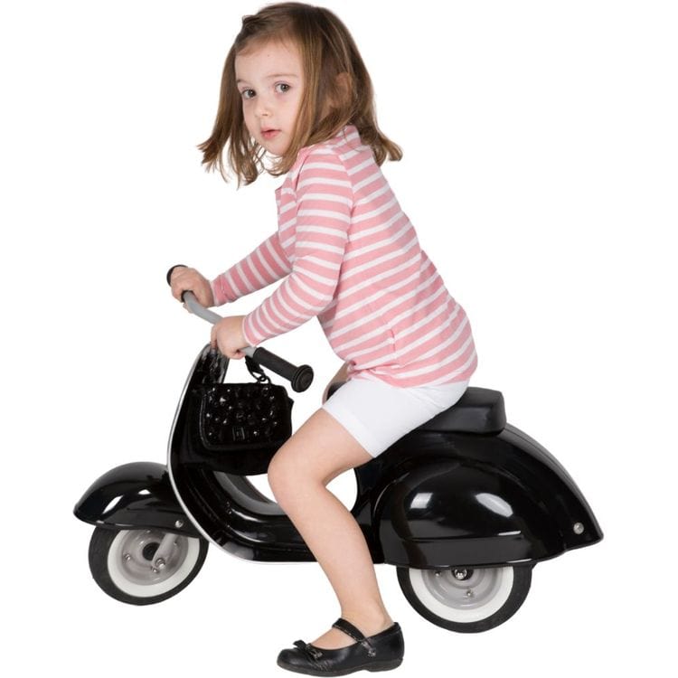 Ambosstoys Preschool Primo Super Black Ride-On Scooter