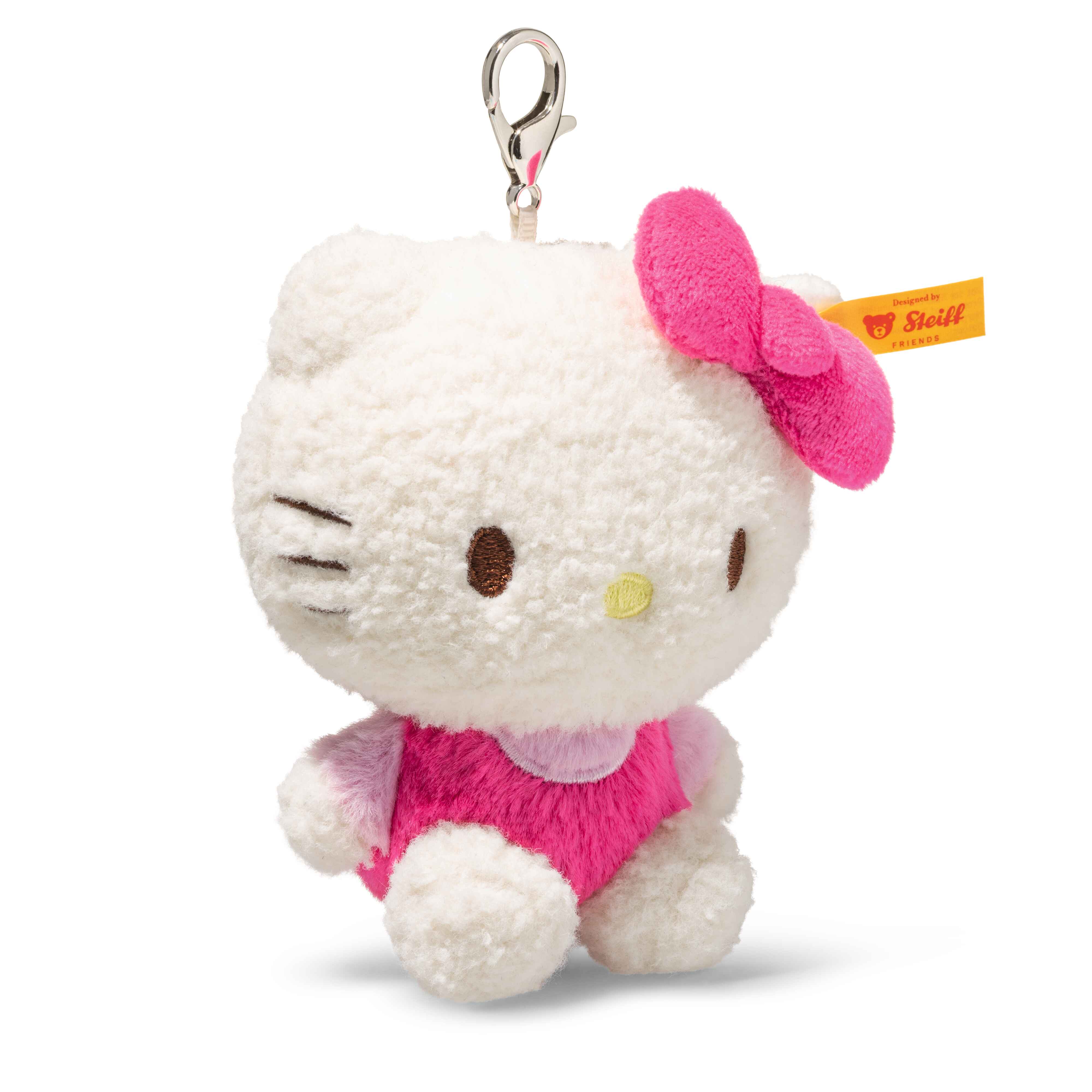 Hello Kitty Keyring - White