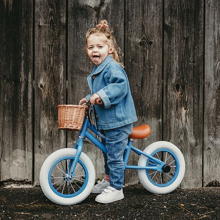 Baghera Preschool Balance Bicycle - Blue