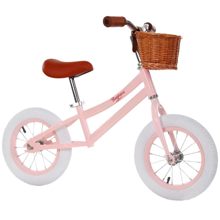 Baghera Preschool Balance Bicycle - Pink