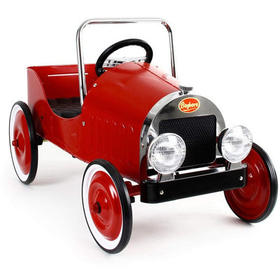 Baghera Preschool Ride-On Classic Pedal Car Red