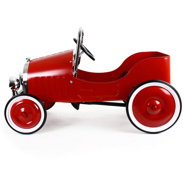 Baghera Preschool Ride-On Classic Pedal Car Red