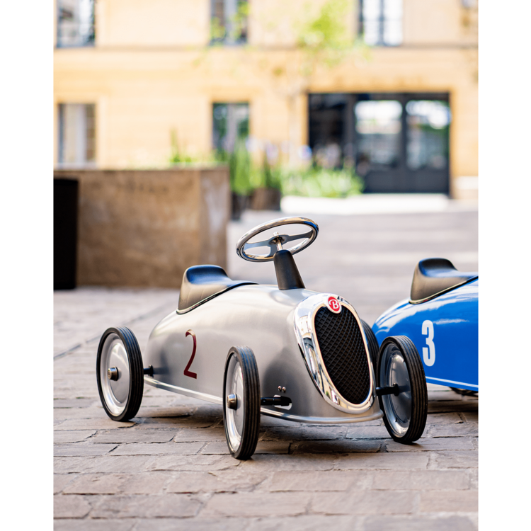 Baghera Preschool Ride-On RIDER Silver