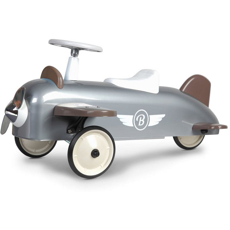 Baghera Preschool Ride-On SPEEDSTER PLANE Silver