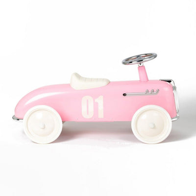 Baghera Preschool Roadster Ride-On Light Pink
