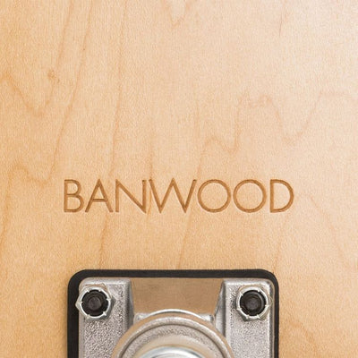 Banwood Outdoor Skateboard - Green Stripe