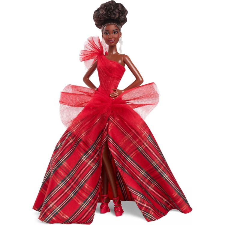 Barbie World of Barbie 2024 Barbie Holiday Doll -  Black Hair