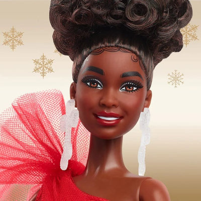 Barbie World of Barbie 2024 Barbie Holiday Doll -  Black Hair