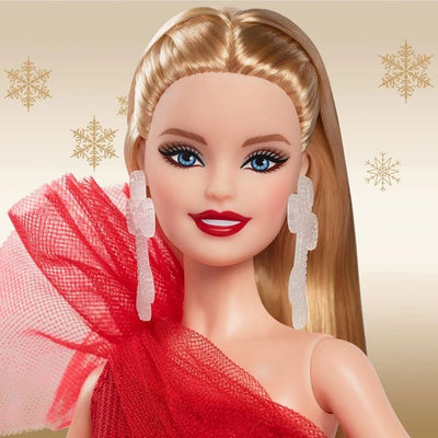 Barbie World of Barbie 2024 Barbie Holiday Doll - Blonde