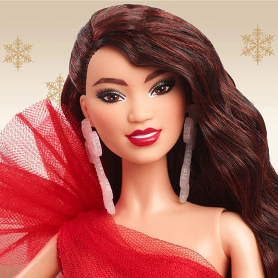 Barbie World of Barbie 2024 Barbie Holiday Doll -  Brunette