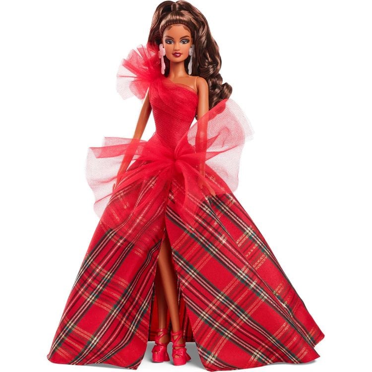 Barbie World of Barbie 2024 Barbie Holiday Doll - Brunette Ponytail