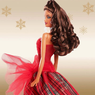 Barbie World of Barbie 2024 Barbie Holiday Doll - Brunette Ponytail