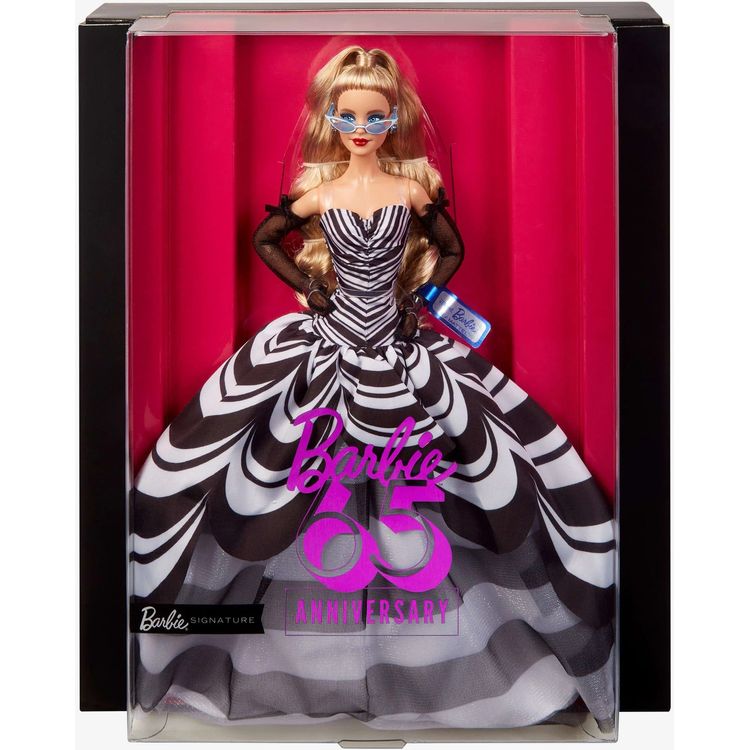 Barbie 65th Anniversary Doll With Blonde Hair – FAO Schwarz