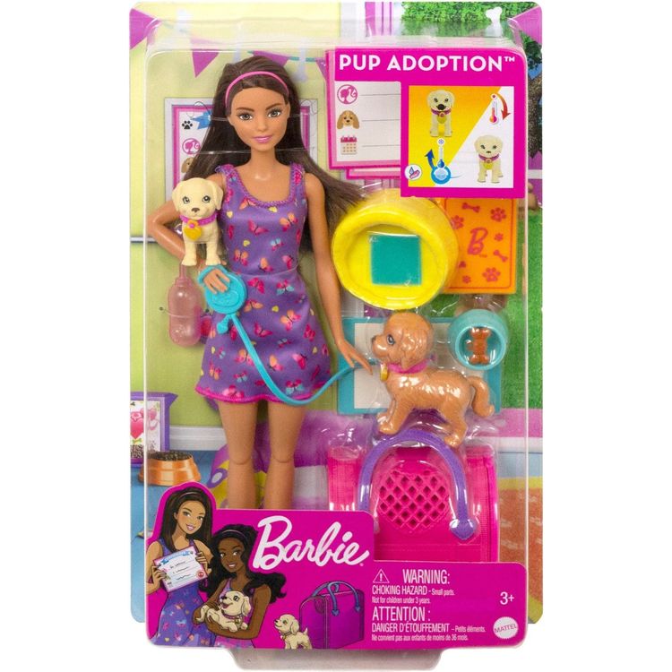 Barbie World of Barbie Barbie Adopt-a-Pup Play Set