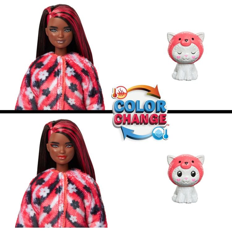 Barbie red online panda