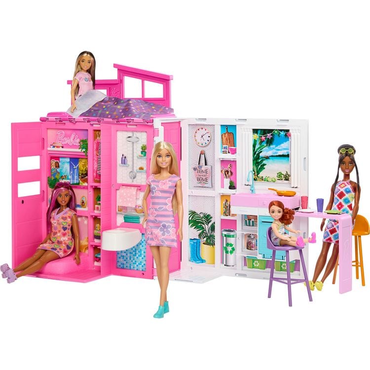Barbie World of Barbie Barbie® Getaway House™ Doll and Playset