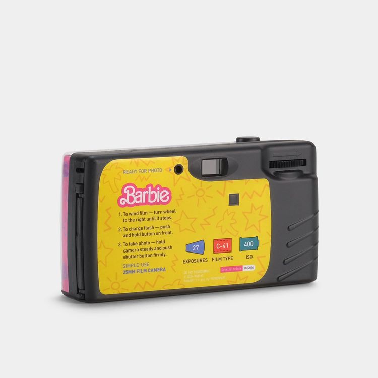 Barbie World of Barbie Barbie & Ken Preloaded 35MM Film Simple-Use Cameras (Double Pack)