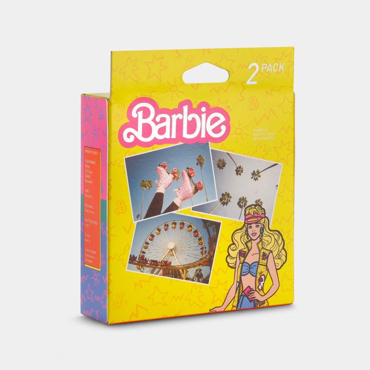 Barbie World of Barbie Barbie & Ken Preloaded 35MM Film Simple-Use Cameras (Double Pack)