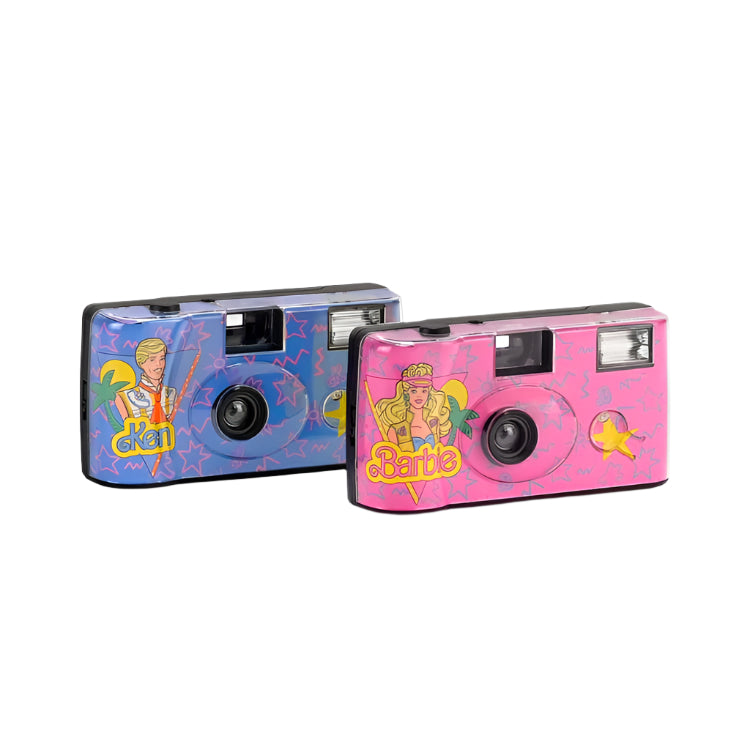 Barbie World of Barbie Barbie & Ken Preloaded 35MM Film Simple-Use Cameras (Double Pack)