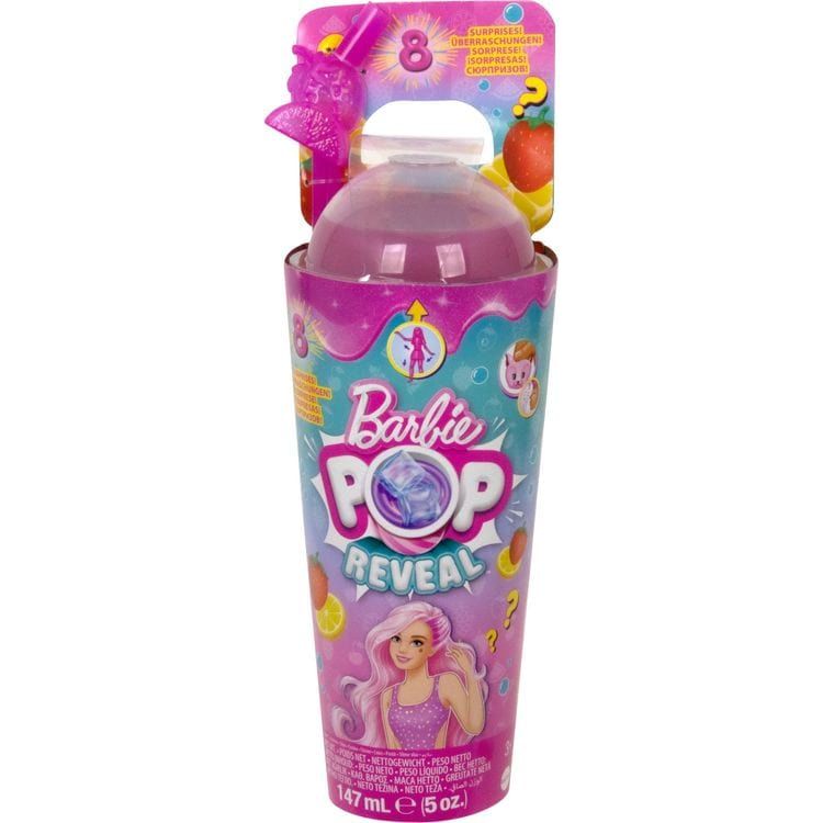 Barbie Pop Reveal Fruit Series Doll - Strawberry Lemonade