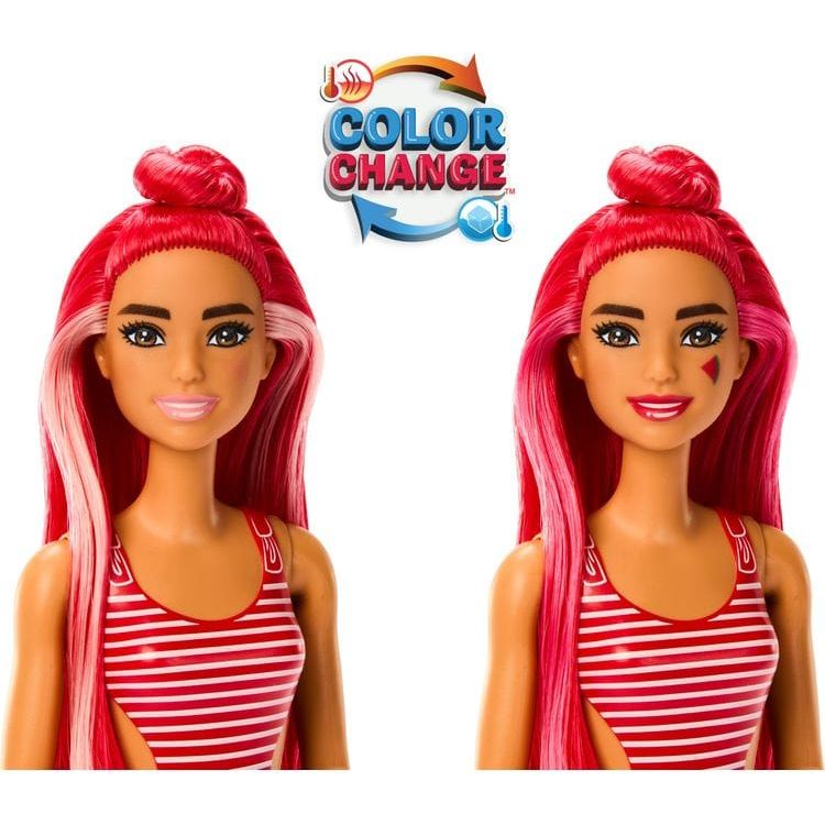 Barbie World of Barbie Barbie® Pop Reveal™ Fruit Series Doll, Watermelon Crush Theme