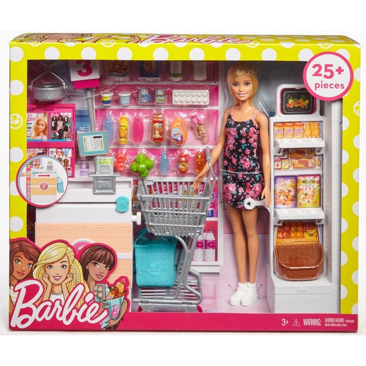 Barbie World of Barbie Barbie Supermarket and Blonde Doll