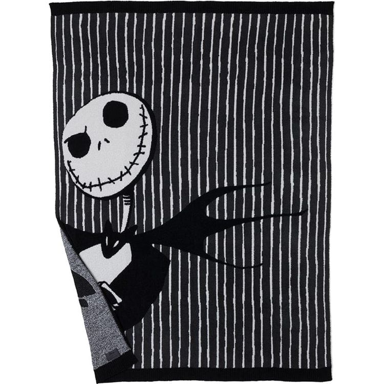 Barefoot Dreams Trend Accessories CozyChic Disney Jack Skellington Throw