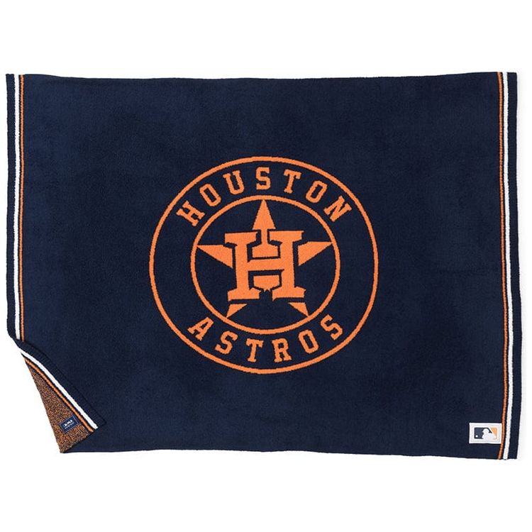 Barefoot Dreams Trend Accessories CozyChic Houston Astros Throw Blanket