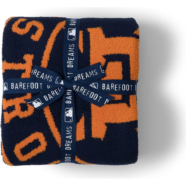 Barefoot Dreams Trend Accessories CozyChic Houston Astros Throw Blanket