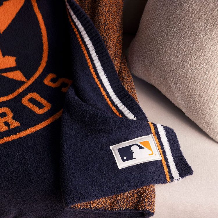 Barefoot Dreams Trend Accessories CozyChic Houston Astros Throw Blanket