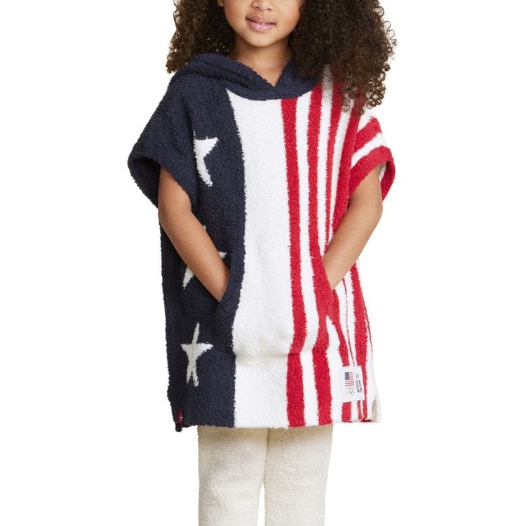 Barefoot Dreams Trend Accessories CozyChic Team USA Stars and Stripes Toddler Cozy