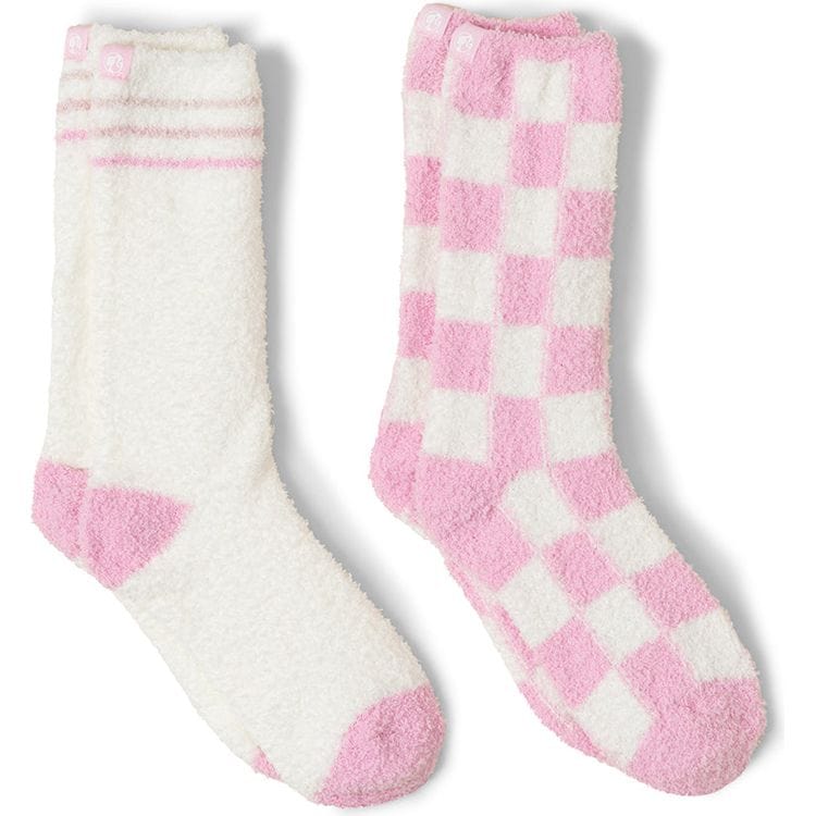 Barefoot Dreams Trend Accessories CozyChic Youth 2 Pair Barbie Sock set