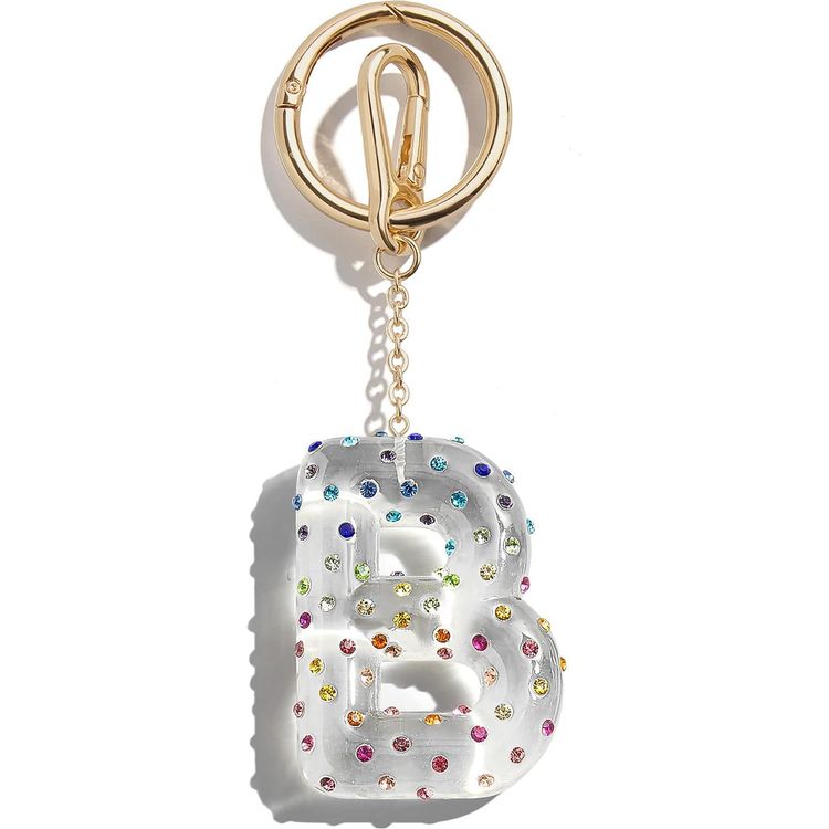 Bauble Bar Trend Accessories Confetti Initial Bag Charm - B