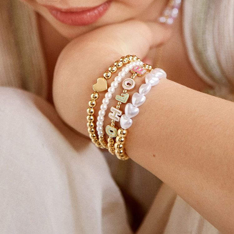 Bauble Bar Trend Accessories Playful Pearls Kids' Bracelet Set