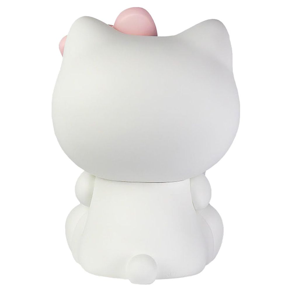 Hello Kitty Figurine with Apple - White & Pastel Pink