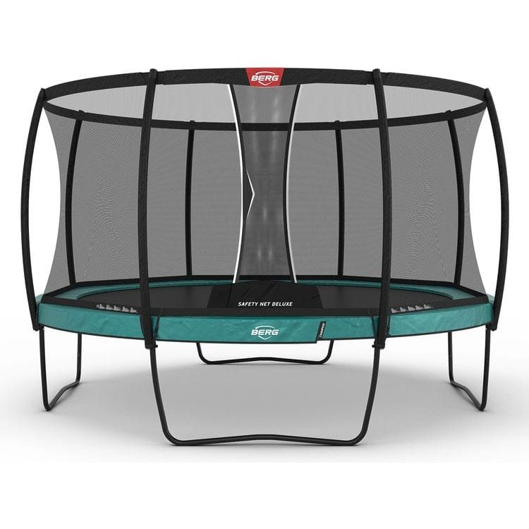 Berg Outdoor Champion 14 Foot Outdoor Trampoline with Safety Enclosure Net