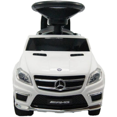 Best Ride on Cars Outdoor 4 in 1 Mercedes Push Car White