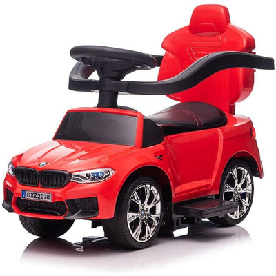 Best Ride on Cars Outdoor BMW 4 in 1 Push Car Red