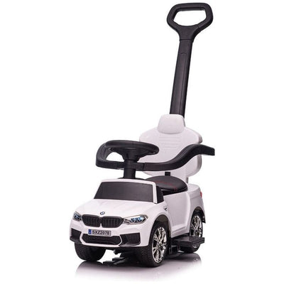 Best Ride on Cars Outdoor BMW 4 in 1 Push Car White