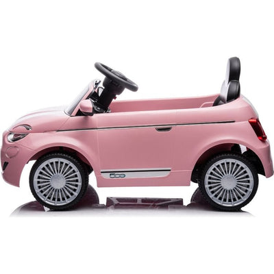 Best Ride on Cars Outdoor Fiat 500 12V Pink