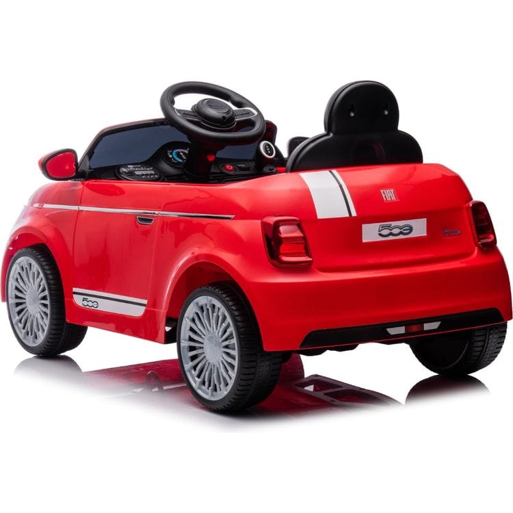 Best Ride on Cars Outdoor Fiat 500 12V Red