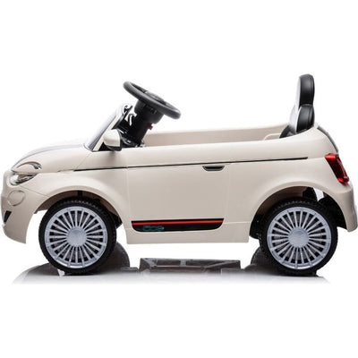 Best Ride on Cars Outdoor Fiat 500 12V White