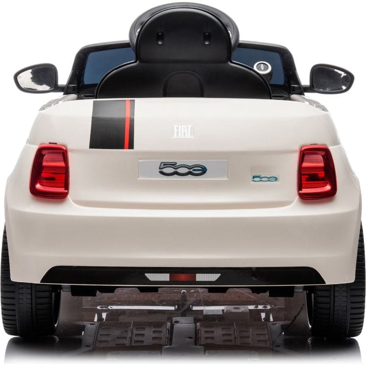 Best Ride on Cars Outdoor Fiat 500 12V White